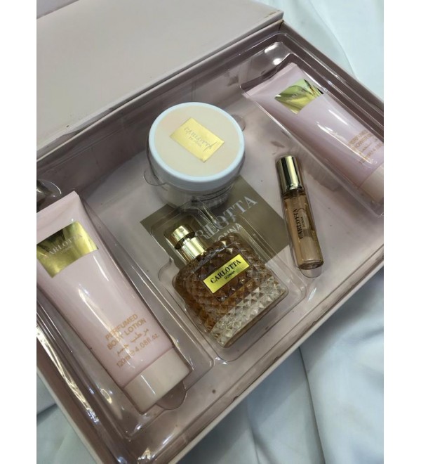Carlotta Les Collections Donna EDP 100ml 5 Piece Gift Set For Women
